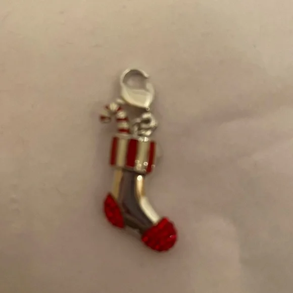 Swarovski Christmas Stocking Charm - Picture 7 of 8